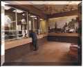 The banking hall in the Halifax Building Society after the first of two refurbishments by the practice