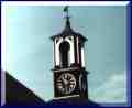 The restored and repaired clock tower